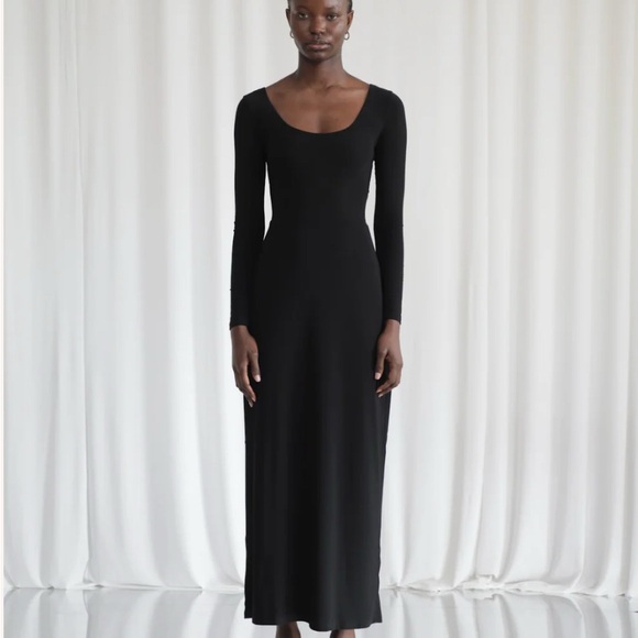 Aym Dresses & Skirts - AYM Studio NEW Walter Reversible Maxi Dress Black Medium